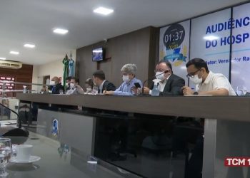 Câmara Municipal de Mossoró realiza audiência pública sobre o Hospital Regional Tarcísio Maia