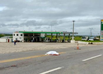 Andarilho é morto por atropelamento na BR 304, na entrada da Itajá