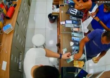 Comerciante é vítima de falsário e alerta para o “Golpe do Troco”