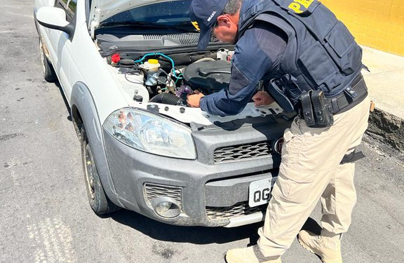 Carro roubado em Natal é apreendido em São Fernando