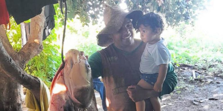 Pescador captura peixe de 30 quilos em Campo Grande/RN