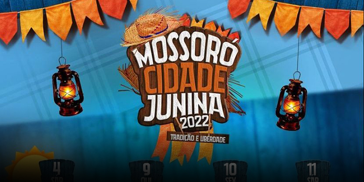 Prefeitura anuncia atrações do Mossoró Cidade Junina 2022