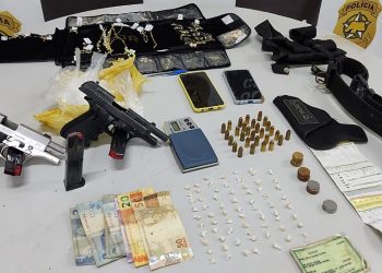 Polícia Civil prende homem por tráfico de drogas e posse ilegal de armas de fogo em Mossoró
