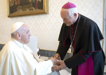 Dom Mariano conclui agenda com o Papa e permanece na Itália para assuntos familiares