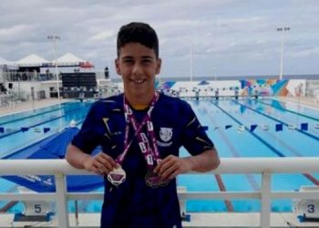 Atleta de Mossoró tem segundo melhor tempo do Brasil em Campeonato Nordeste de Natação