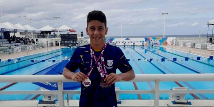 Atleta de Mossoró tem segundo melhor tempo do Brasil em Campeonato Nordeste de Natação