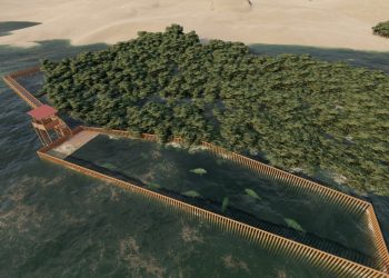 Projeto Cetáceos inaugura Recinto de Monitoramento de Peixes-bois