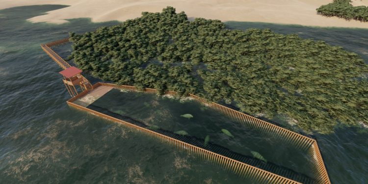 Projeto Cetáceos inaugura Recinto de Monitoramento de Peixes-bois