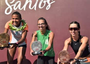 Natalense contratada pelo Palmeiras se destaca em meia Maratona de Santos