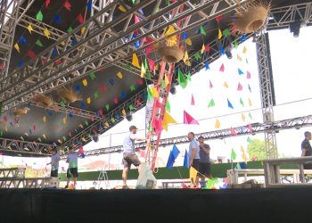 Bombeiros liberam estruturas do Mossoró Cidade Junina 2022