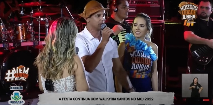 MP recomenda que prefeito evite discursar durante os shows do Mossoró Cidade Junina