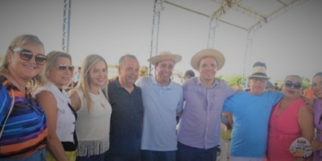 Cotado para candidato a vice-governador, Ivan Júnior recebe Fábio Dantas em Assú