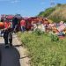 Acidente com carreta de sal interdita BR 405 em Mossoró