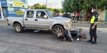 Apresentador do Ronda Policial sofre acidente e é socorrido pelo SAMU
