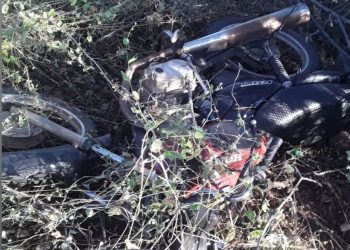 Homem morre após perder o controle de moto na Barragem de Santa Cruz em Apodi