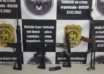 Quarta fase da Operação “Sinaloa” apreende quatro fuzis e vários carregadores em João Dias