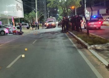 Câmera flagra execução em bairro nobre de Mossoró (Veja vídeo)