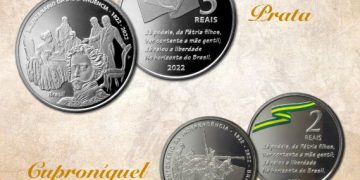 Banco Central lança moedas comemorativas dos 200 Anos da Independência do Brasil