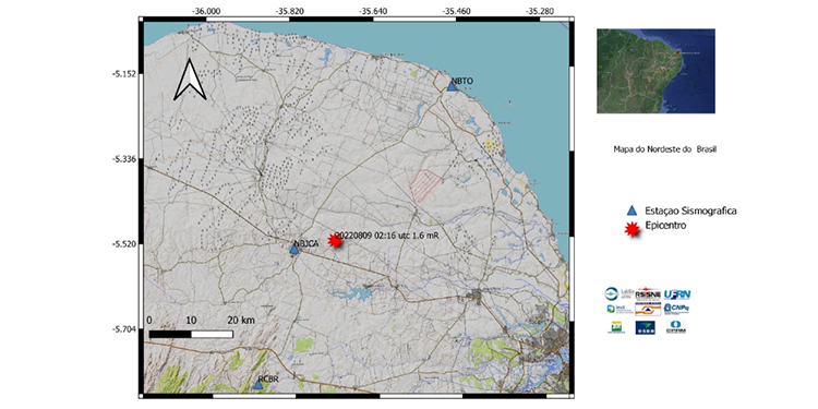 Tremores de terra no RN são normais, explica coordenador do LabSis