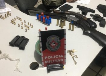 Ronda Policial: Mossoroenses são presos na Paraíba com armas e drogas