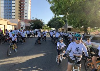 Passeio ciclístico abre programação da Semana Nacional do Trânsito em Mossoró