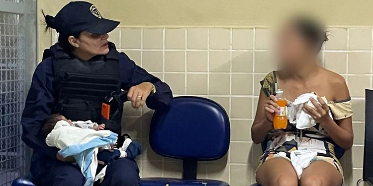 Homem agride e expulsa mulher de casa com bebê de apenas um mês, Guarda Civil atende ocorrência