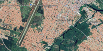 Pilotos se assustam com postes da Cosern próximo ao aeroporto de Mossoró