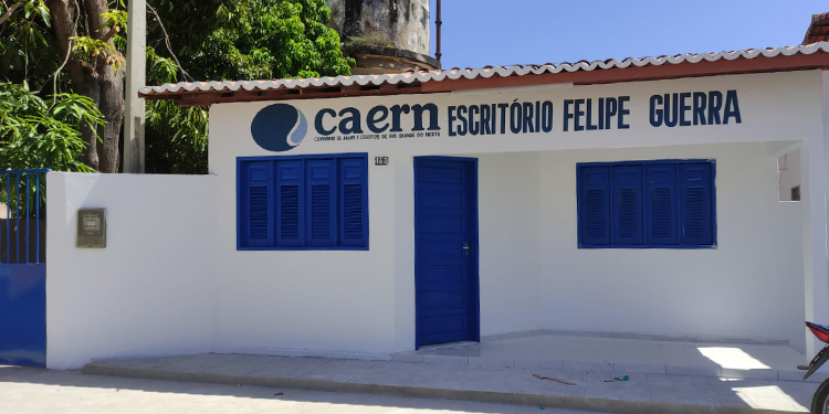 Escritório da Caern em Felipe Guerra reabre ao público