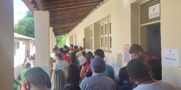 Apodi registra votação lenta e filas longas