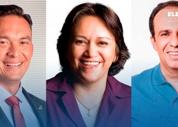 Fátima vence em 158 cidades, Fábio em 9 e Styvenson em nenhuma