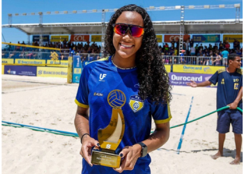 Potiguar é eleita Atleta Revelação do Circuito Brasileiro de Vôlei de Praia