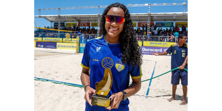 Potiguar é eleita Atleta Revelação do Circuito Brasileiro de Vôlei de Praia