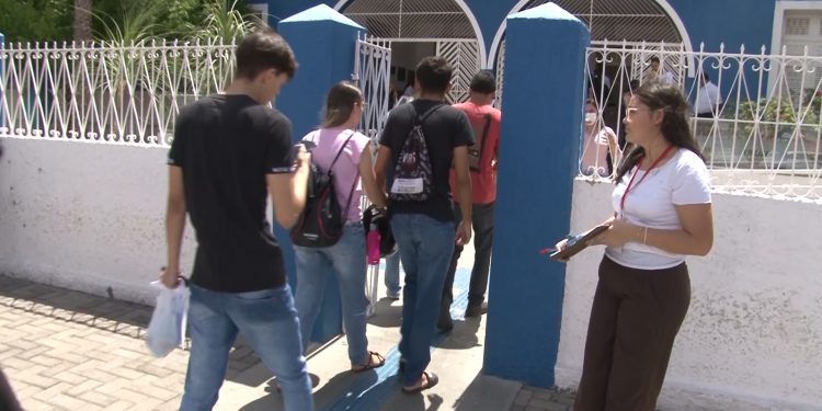 RN tem um dos maiores índices de presença no primeiro dia de Enem 2022