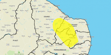 Inmet emite alerta de baixa umidade em 72 municípios do RN