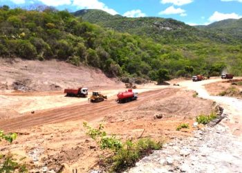 Obras da Estrada da Serra de João do Vale avançam em Jucurutú