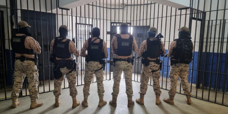 Polícia Penal realiza revistas em todas as unidades prisionais do Rio Grande do Norte