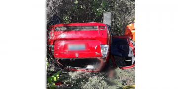 Acidente deixa uma pessoa morta e outra ferida em Marcelino Vieira