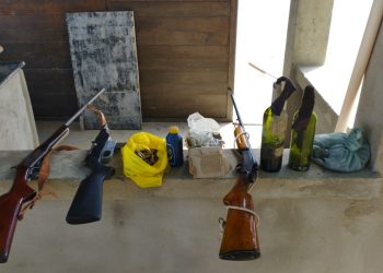 Ronda Policial: Armas e material explosivo é apreendido em Tenente Laurentino Cruz