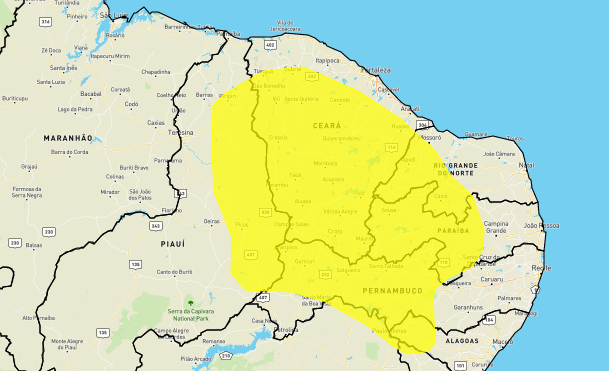 Defesa Civil reforça alerta para baixa umidade do ar em Mossoró nesta terça (13)