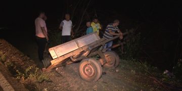 Acidente: caminhão bate em uma carroça na BR 405