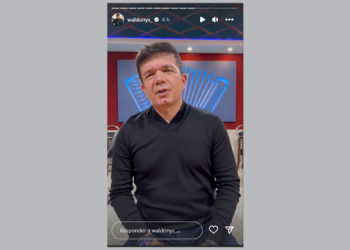 Pelas redes sociais, cantor Waldonys desmente boatos sobre paternidade