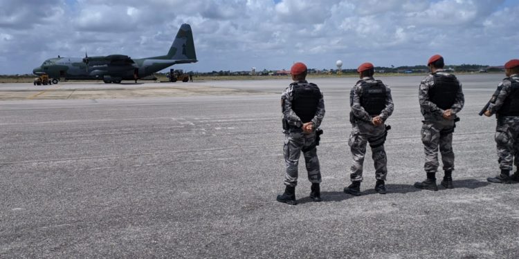 RN envia 30 agentes de segurança para apoio de intervenção em Brasília