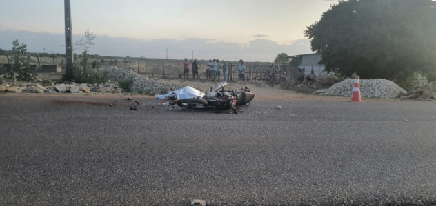 Jovem morre após colidir com caçamba na zona rural de Baraúna