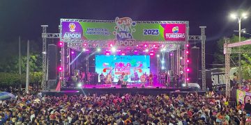 Confira os destaques da primeira noite de Carnaval em Apodi, Assú e Upanema