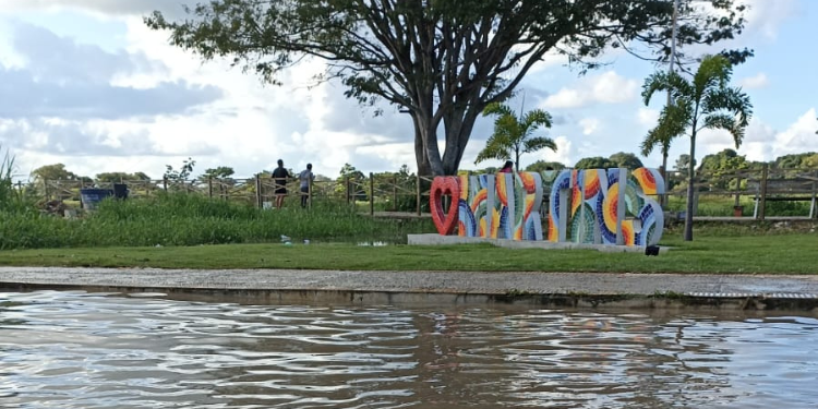 Lagoa do Rosário de Martins sangra após chuvas