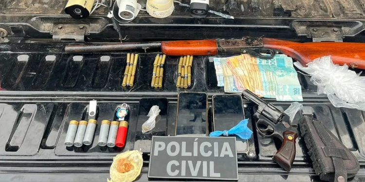 Suspeitos de tráfico de drogas são presos em Governador Dix-Sept Rosado