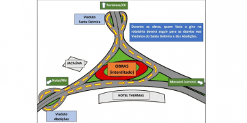 DNIT interdita parcialmente trecho da BR 304 a partir desta sexta-feira (17)