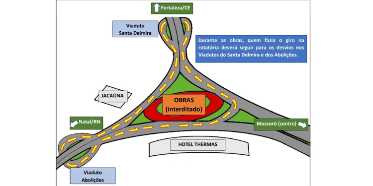 DNIT interdita parcialmente trecho da BR 304 a partir desta sexta-feira (17)