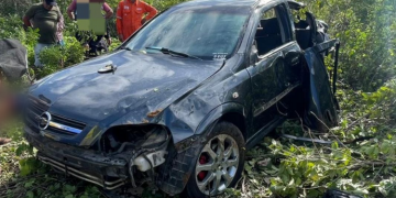 Grave acidente na BR 405 deixa um morto e outro ferido