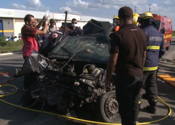 Estado de saúde da vítima de acidente na BR 304 é estável